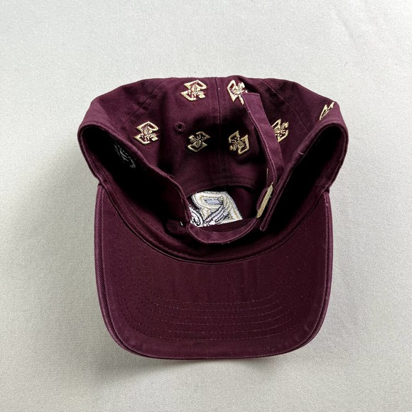 Boston College Hat Cap Strapback Womens Maroon '47 All Over Logo Confetti Eagles - Picture 5 of 8